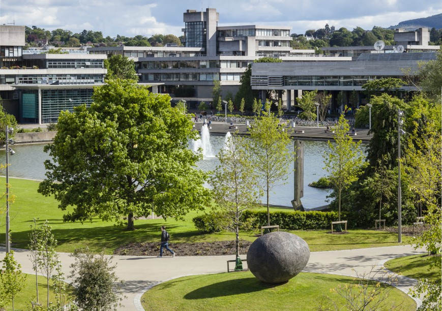 UCD's second campus is set in parkland. Image: Copyright Donal Murphy Photography