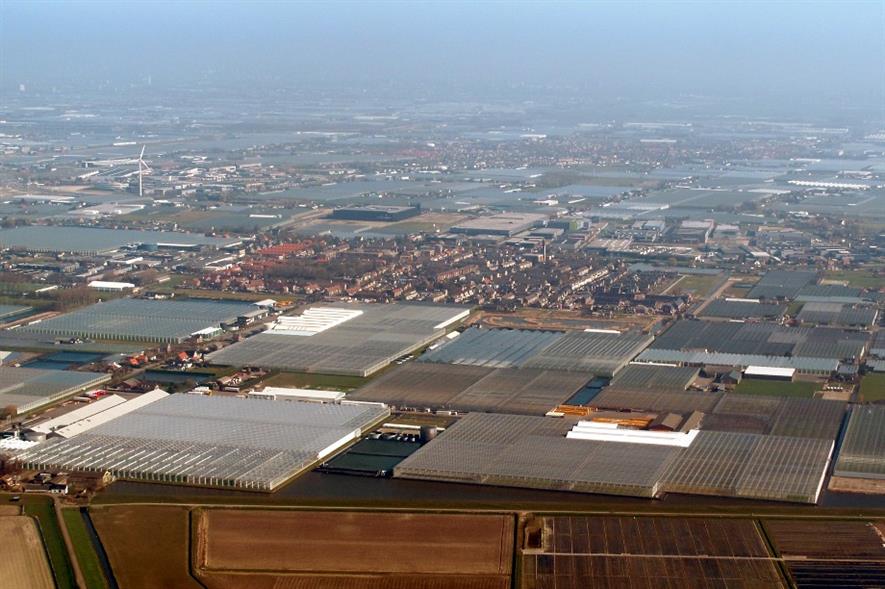 The Westland glasshouse area - image: Michiel Verbeek (CC BY-SA 3.0)