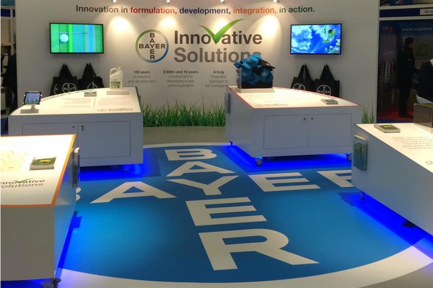 Bayer's BTME stand. Image: Bayer