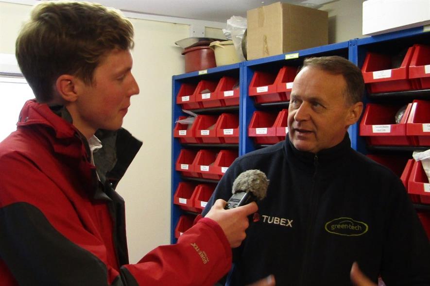 Gareth Barlow interviews Ian Rotherham. Image: Supplied
