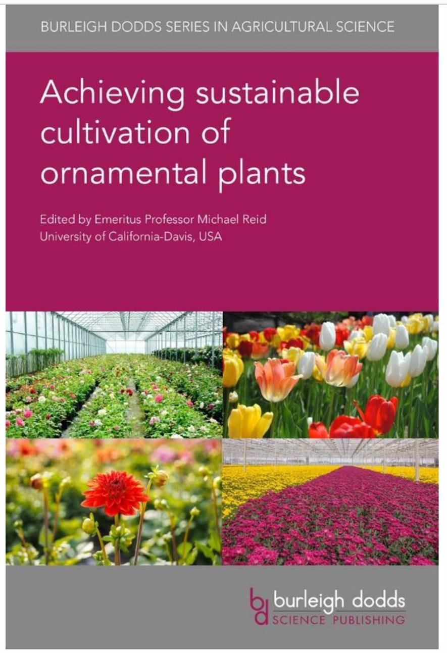 New book release compiles latest research in ornamentals production ...