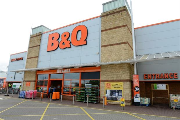 B&Q store - parent company Kingfisher has published its latest results