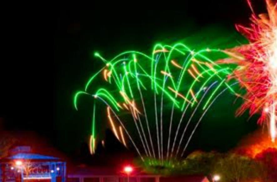 Fireworks launch Webbs ice rink