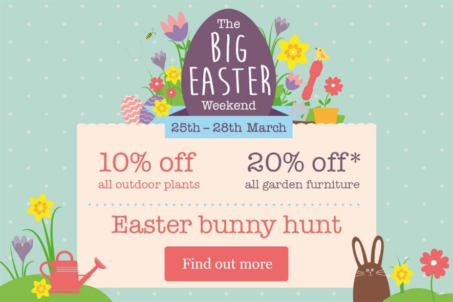 Garden Centres offer Easter discounts Horticulture Week
