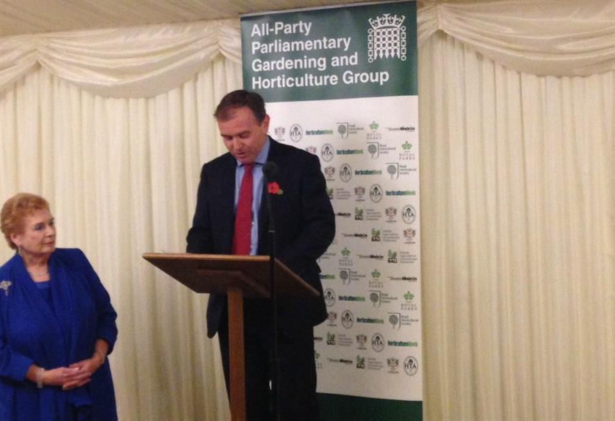 Baroness Fookes and George Eustice