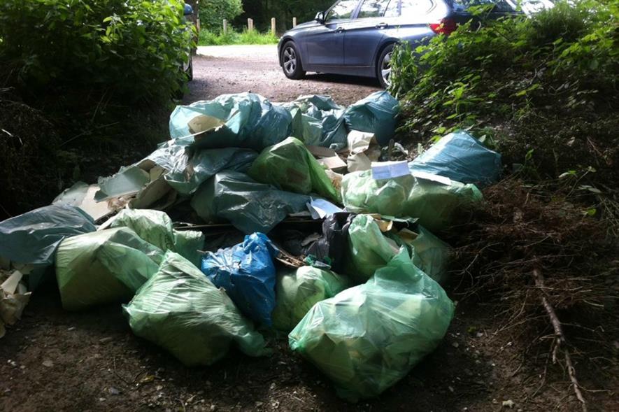 Man fined for fly tipping in Epping Forest. Image: City of London