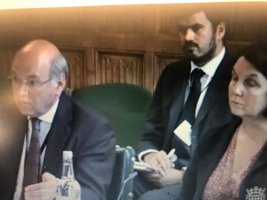 Lord Gardiner and Nicola Spence