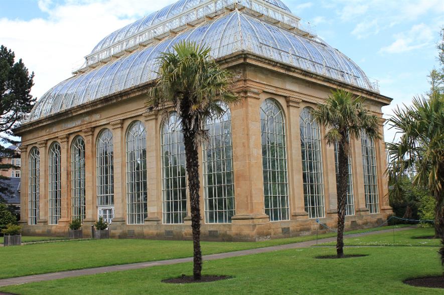 Palm house at the Royal Botanic Garden Edinburgh - credit: Pixabay