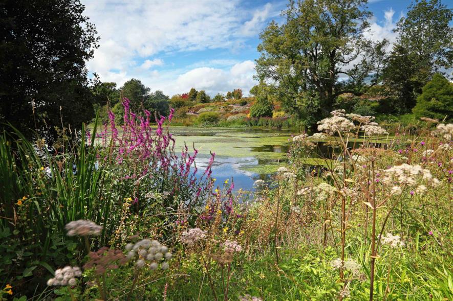 The 300-acre landscape and lakes have been restored to the original Regency design - image: The National Botanic Garden of Wales