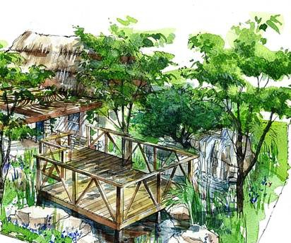 Matt Keightley's Sentebale garden