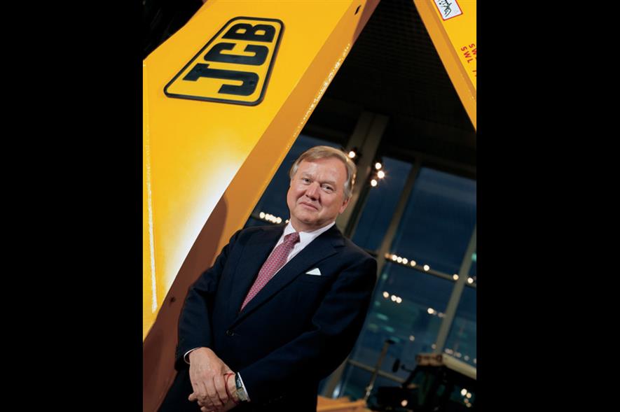 Sir Anthony Bamford. Image: JCB