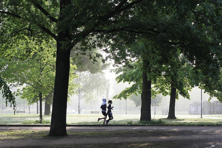 The Government is happy for people to exercise once a day at a green space close to home - image: Pixabay