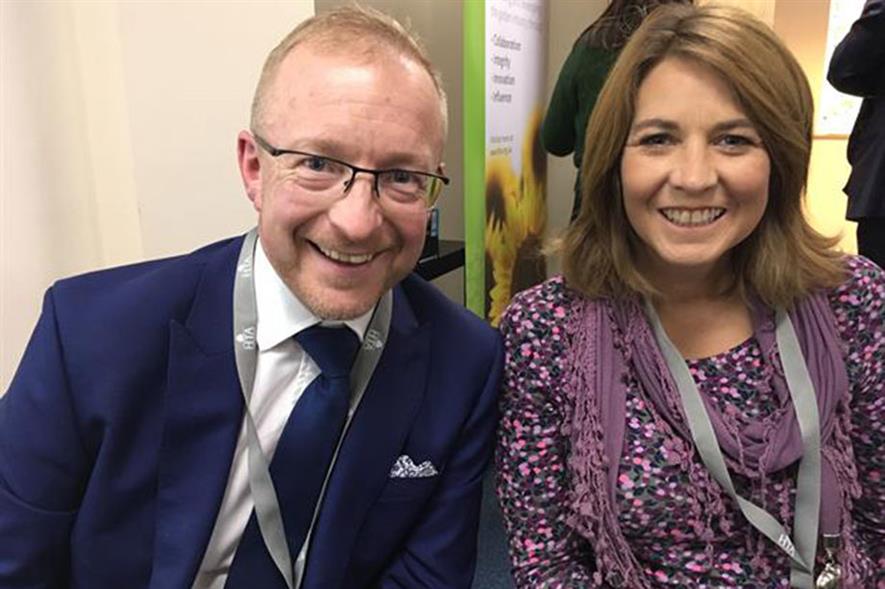 Simon McArdle and Jo Wilkinson