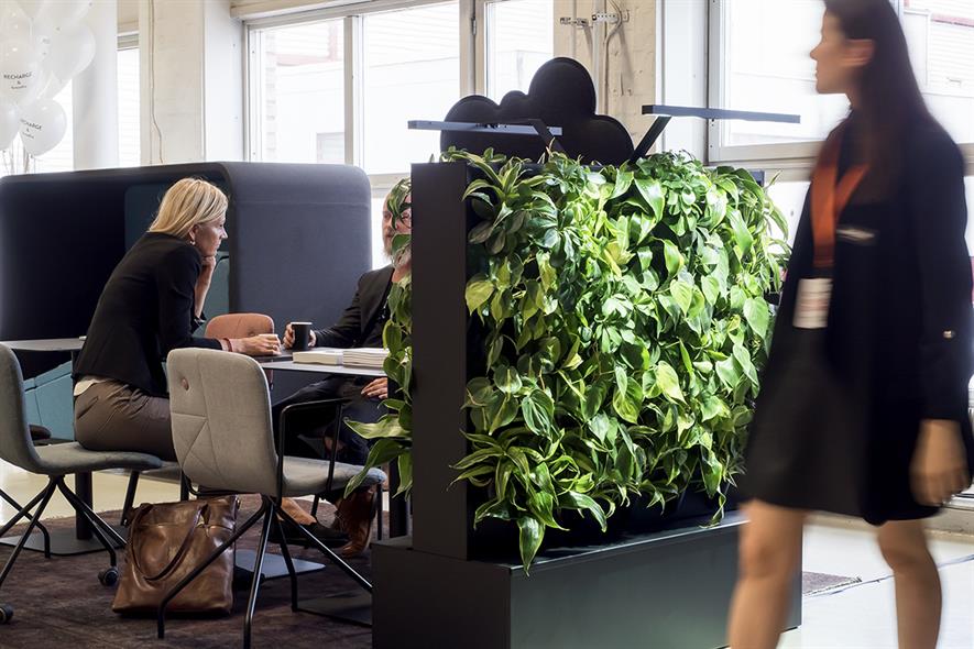 Finnish Company Launches Low Rise Indoor Green Wall Product