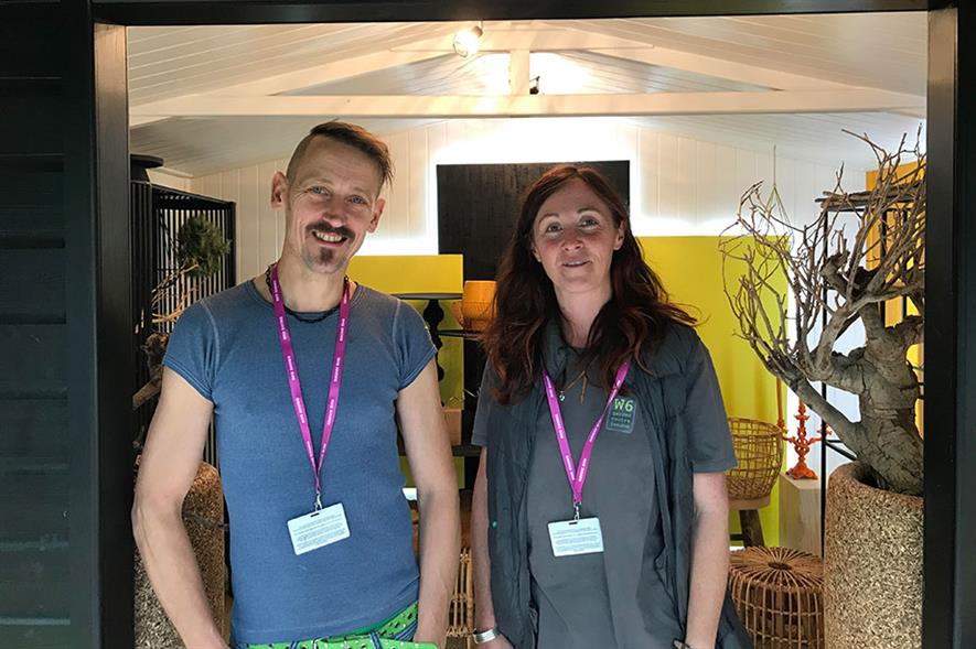 Paul Holt and Louise Alhadeff