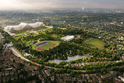 Crystal Palace Park: revamp likely to increase maintenance costs - image: Zhong Rong Inter­national Group