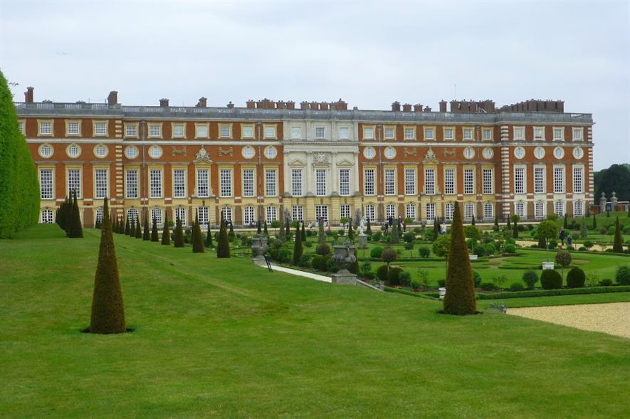 Hampton Court Palace is one of six sites managed by Historic Royal Palaces - credit: Pixabay