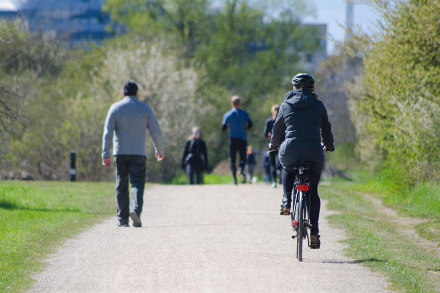 The public has been advised to exercise outside their home no more than once a day - credit: Pixabay