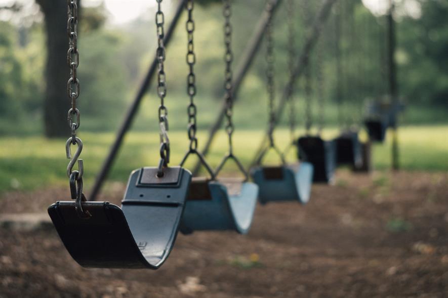 Playground owners have been advised to reduce the number of seats available on equipment such as swings - credit: Pixabay