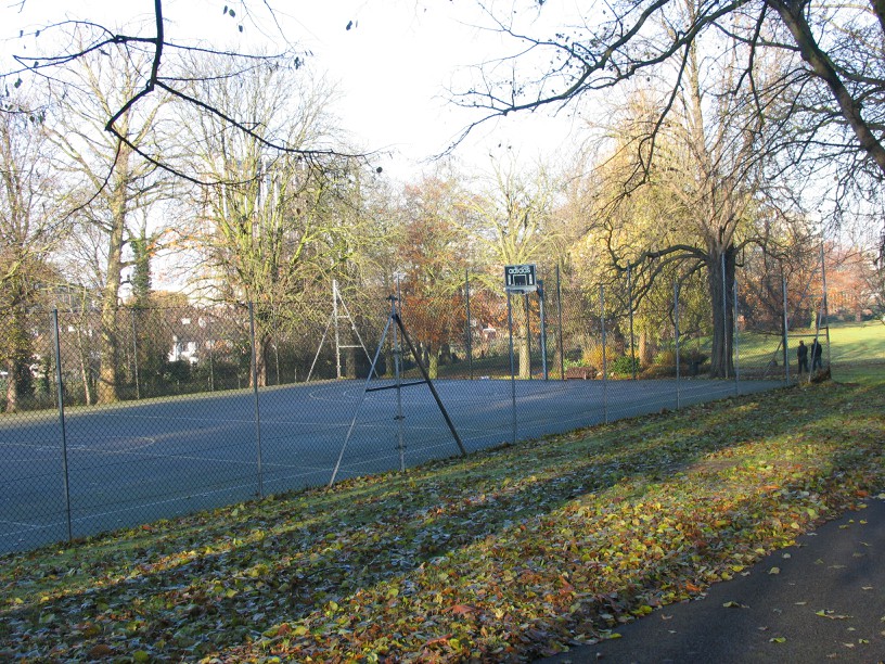 One of the tennis courts in parks which are part of the contract. Image: Croydon Council