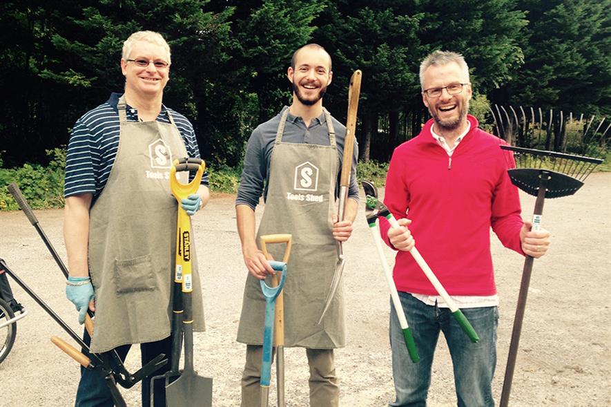 Paul Robertson, James Coleman and Richard Couldrey