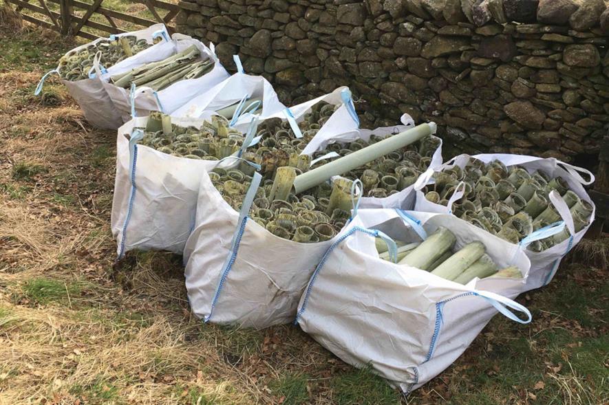 Customers can request bulk sacks as part of the Tubex Collection and Recycling Programme - credit: Tubex