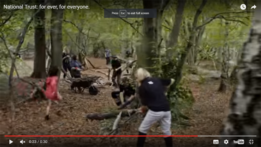 National Trust TV advert