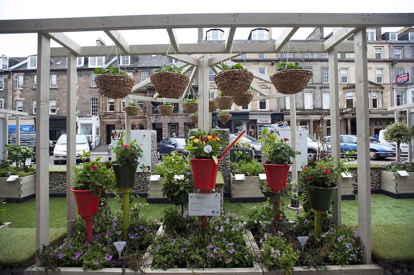 Dobbies garden centres launch 'parklets' in Edinburgh HortWeek
