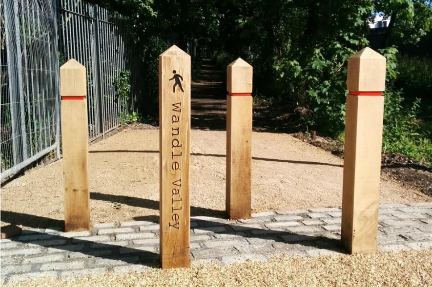 Wandle Valley's trails to be promoted as "outdoor gyms". Image: Supplied