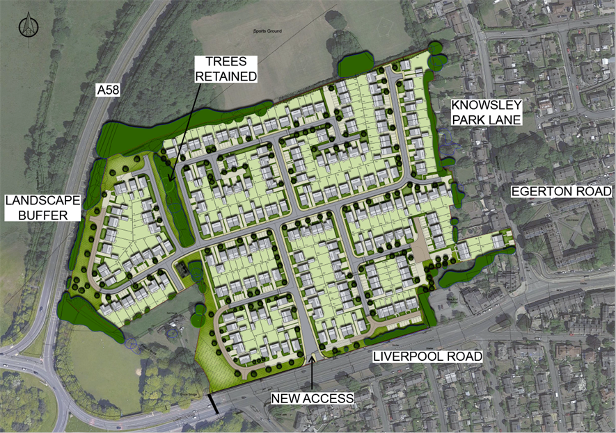 A garden centre plans have been approved with housing to take the old site's place