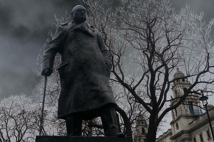Statue of Winston Churchill in London - image: Pixabay