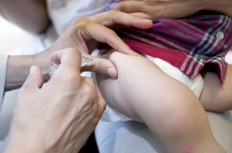 It is hard to catch up on childhood vaccinations if the practice falls behind on recall (Picture: SPL)