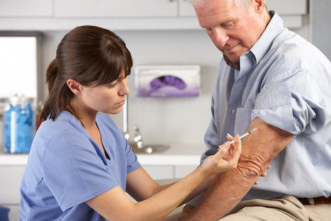 Problems with supply means that the number of over-65s who have received the jab is well below the figure for this time last year (Picture: iStock.com)