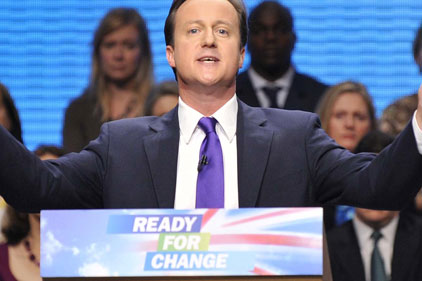 Tory leader: David Cameron