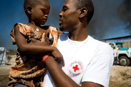 Aid work in Haiti: British Red Cross