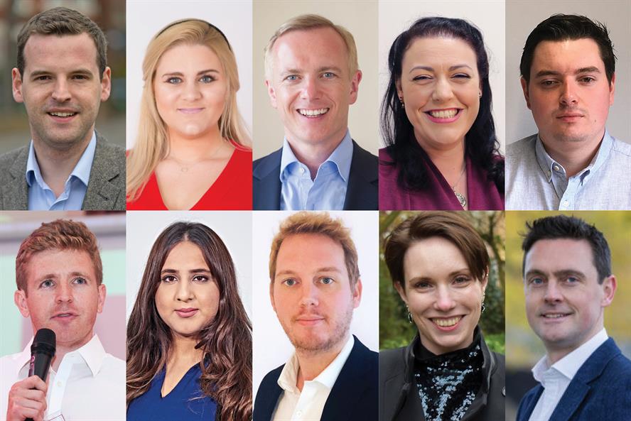 Clockwise, from bottom right: John Ferry, Louise Calland, James Newhall, Gurjit Bains, Ryan Henson, Paul Holmes, Alex Davies-Jones, Rob Butler, Alicia Kearns, Gareth Lloyd-Johnson