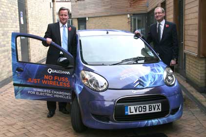 David Cameron: at the Qualcomm initiative launch