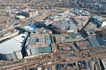 Under construction: Westfield Stratford City
