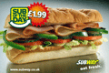Submarine sandwich: Subway's trademark