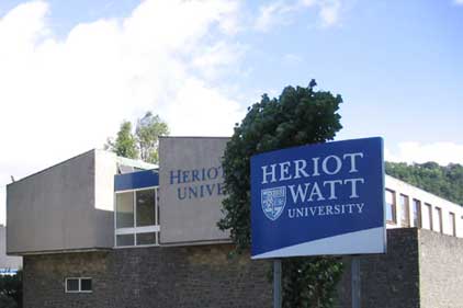Heriot-Watt: asked interested agencies to pay £200