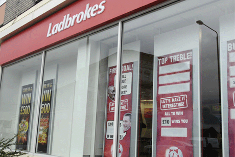 Big odds: Ladbrokes is the UK’s second largest bookmaker