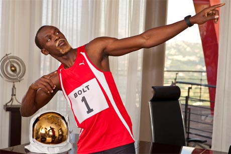 First Class: Usain Bolt fronted Virgin Media's broadband campaign