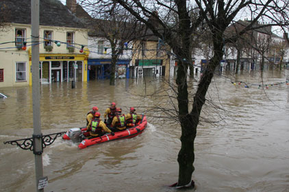 Rising tide: flood damage in Cockermouth