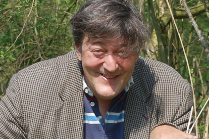 Celebrity tweeter, Stephen Fry