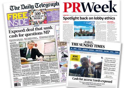 In the spotlight: Parliamentarians have been under scrutiny
