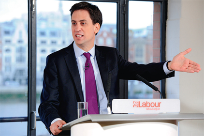 Ed Miliband: troubled year (REX Features)