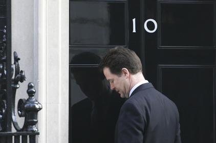 Clegg: 'In today's politics, all are welcome.' (Rex)
