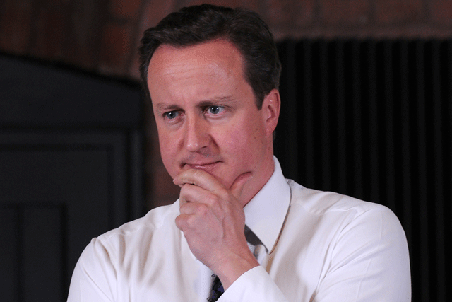 David Cameron: attempts to appear 'tough' on eurozone crisis