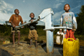 charity: water: clean well in Rwanda