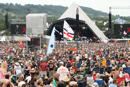 Global appeal: Glastonbury Festival